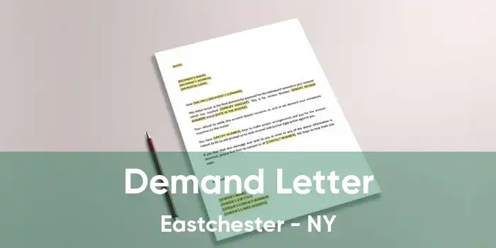 Demand Letter Eastchester - NY