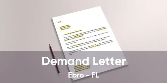 Demand Letter Ebro - FL