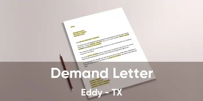 Demand Letter Eddy - TX