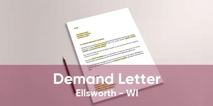Demand Letter Ellsworth - WI
