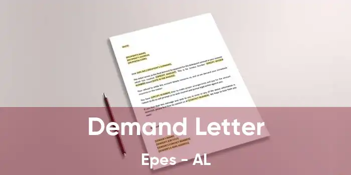  Demand Letter Epes - AL