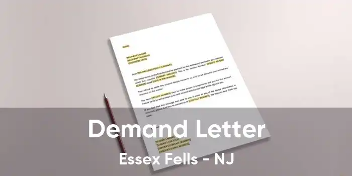 Demand Letter Essex Fells - NJ