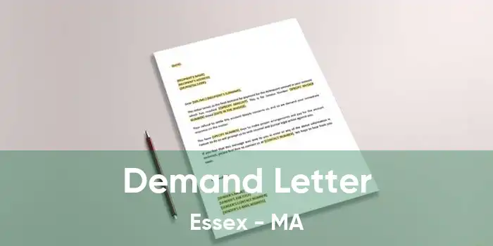  Demand Letter Essex - MA