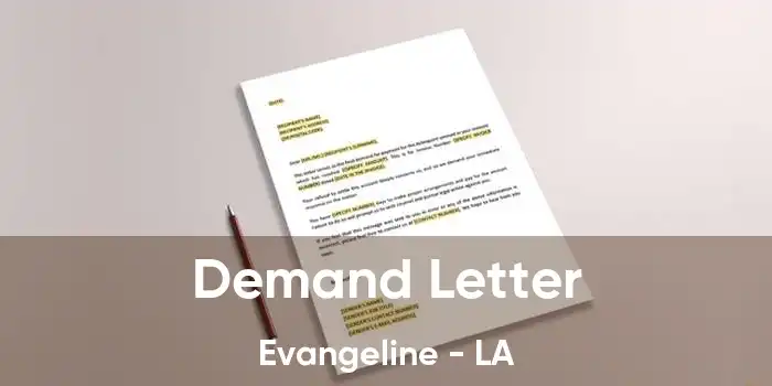  Demand Letter Evangeline - LA