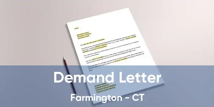 Demand Letter Farmington - CT