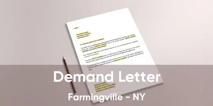 Demand Letter Farmingville - NY