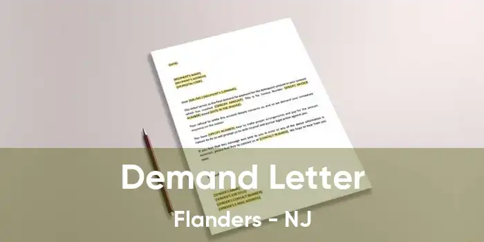 Demand Letter Flanders - NJ