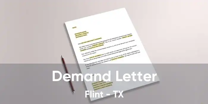 Demand Letter Flint - TX