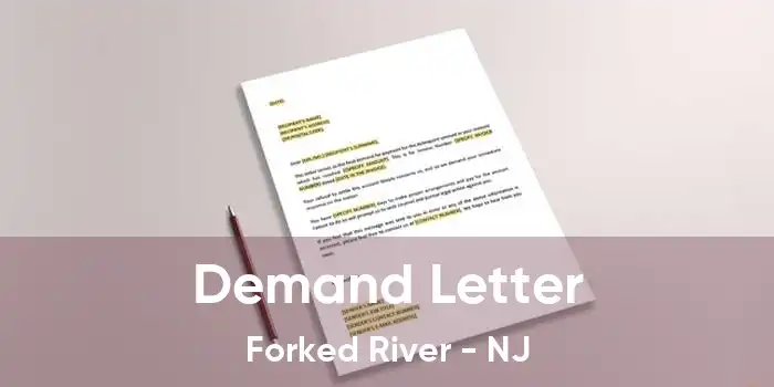  Demand Letter Forked River - NJ