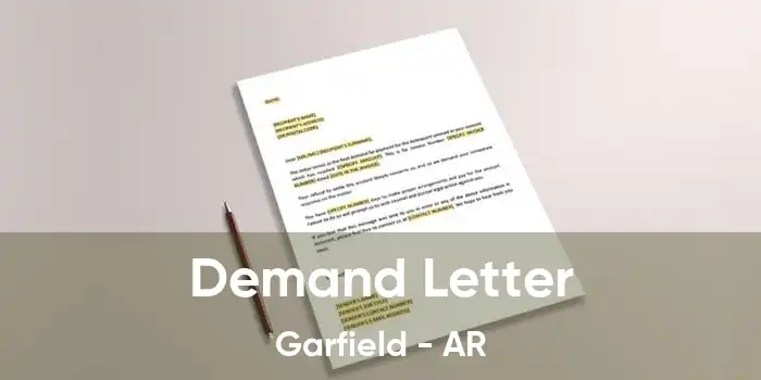 Demand Letter Garfield - AR