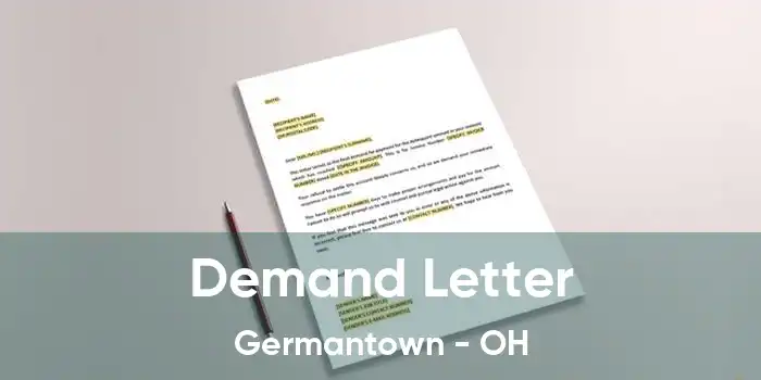 Demand Letter Germantown - OH