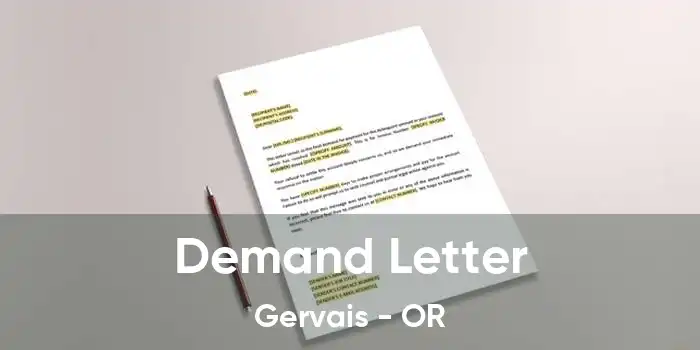 Demand Letter Gervais - OR