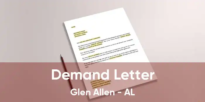 Demand Letter Glen Allen - AL