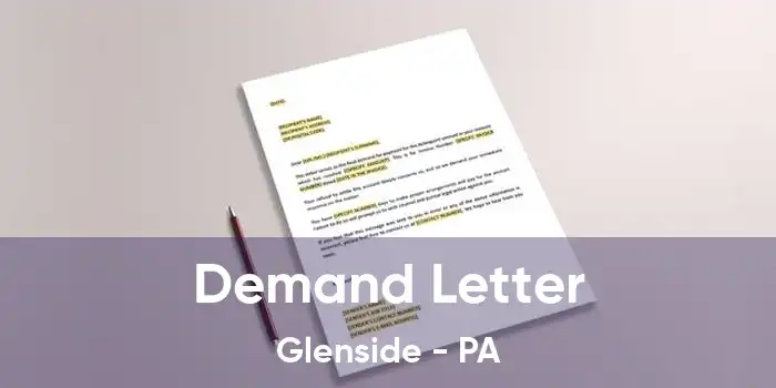 Demand Letter Glenside - PA