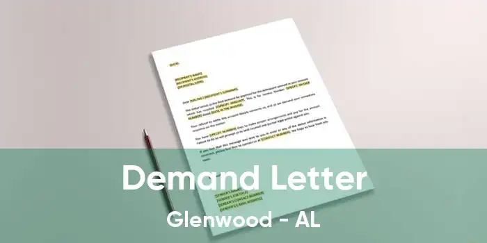 Demand Letter Glenwood - AL