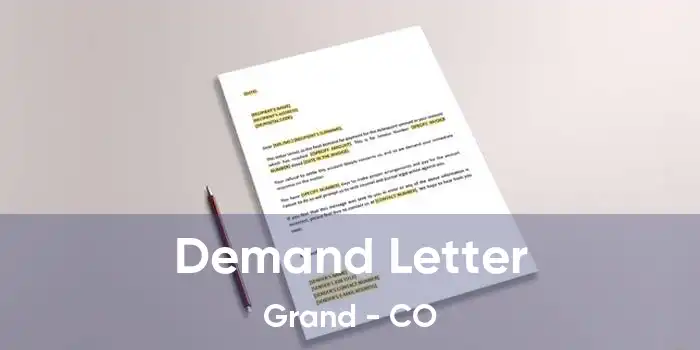  Demand Letter Grand - CO