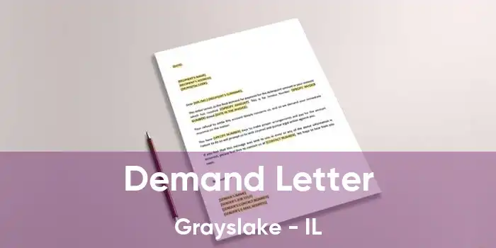 Demand Letter Grayslake - IL