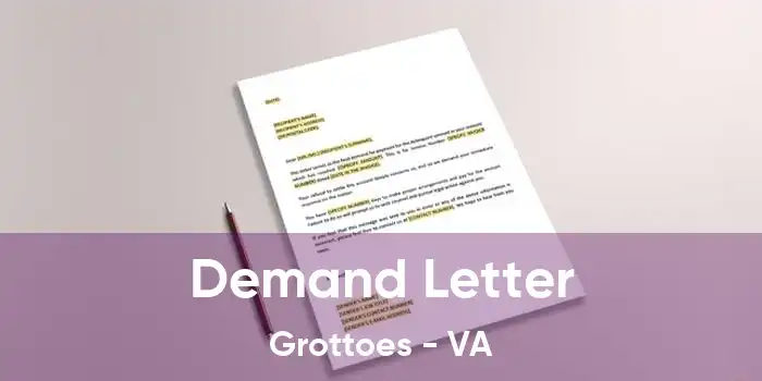 Demand Letter Grottoes - VA