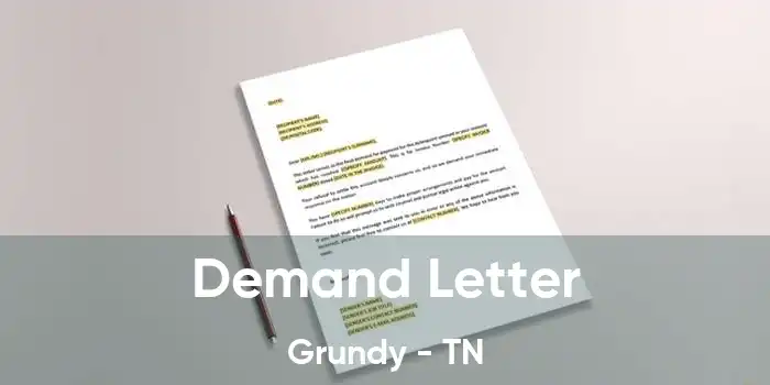  Demand Letter Grundy - TN