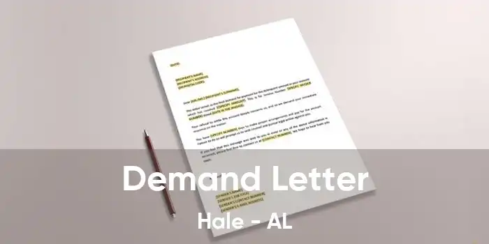 Demand Letter Hale - AL