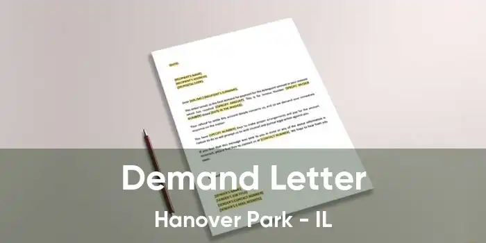 Demand Letter Hanover Park - IL