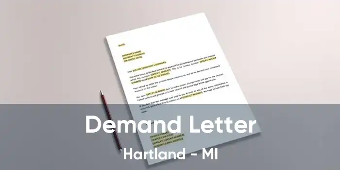 Demand Letter Hartland - MI