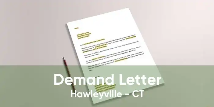 Demand Letter Hawleyville - CT