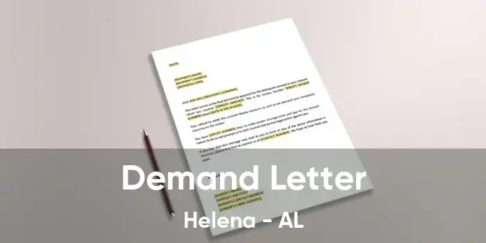 Demand Letter Helena - AL