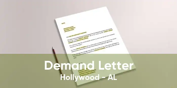 Demand Letter Hollywood - AL