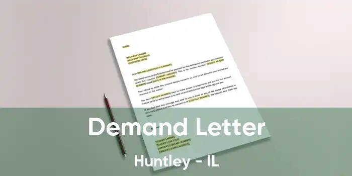 Demand Letter Huntley - IL