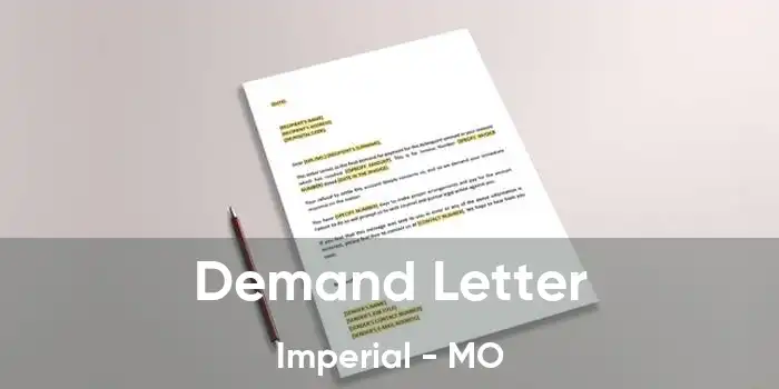 Demand Letter Imperial - MO