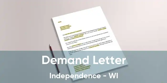 Demand Letter Independence - WI