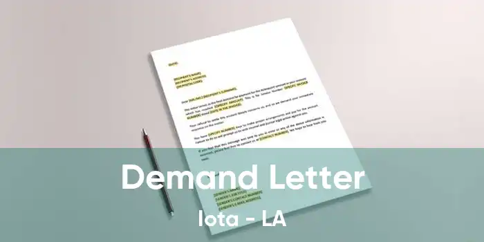  Demand Letter Iota - LA