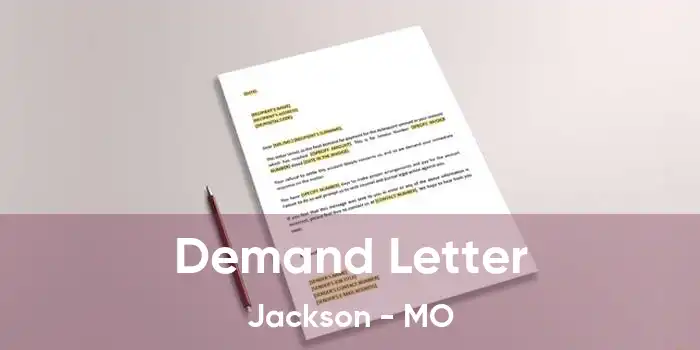  Demand Letter Jackson - MO