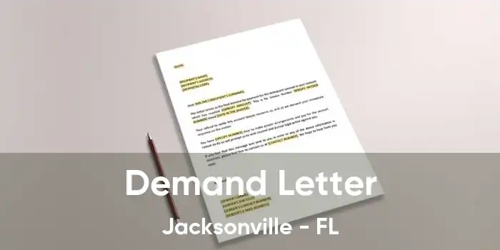 Demand Letter Jacksonville - FL