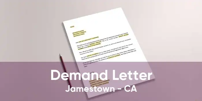 Demand Letter Jamestown - CA