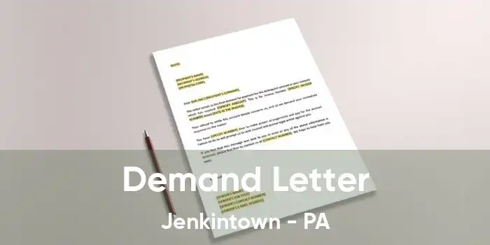 Demand Letter Jenkintown - PA