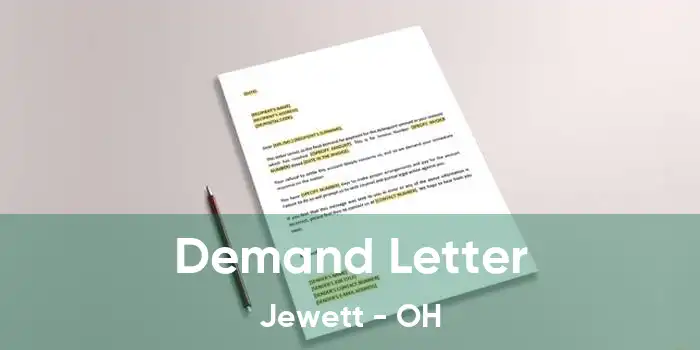 Demand Letter Jewett - OH