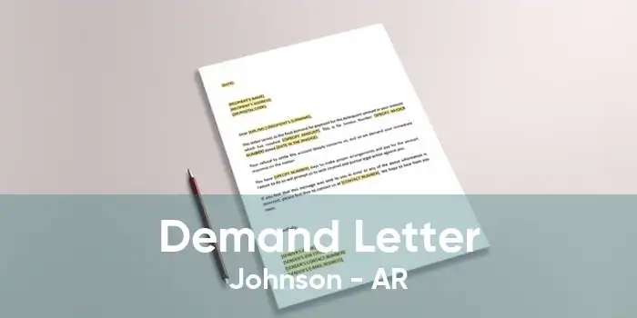 Demand Letter Johnson - AR