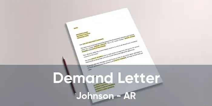 Demand Letter Johnson - AR