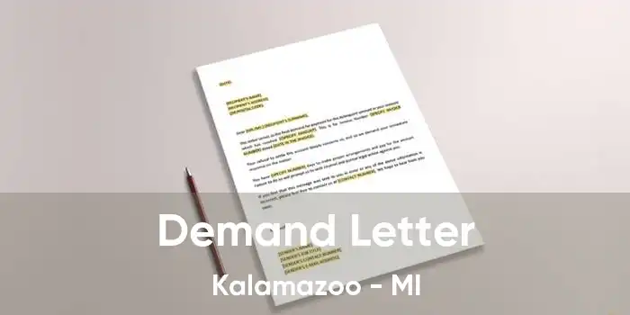 Demand Letter Kalamazoo - MI