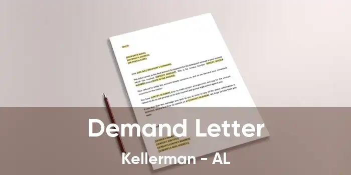  Demand Letter Kellerman - AL