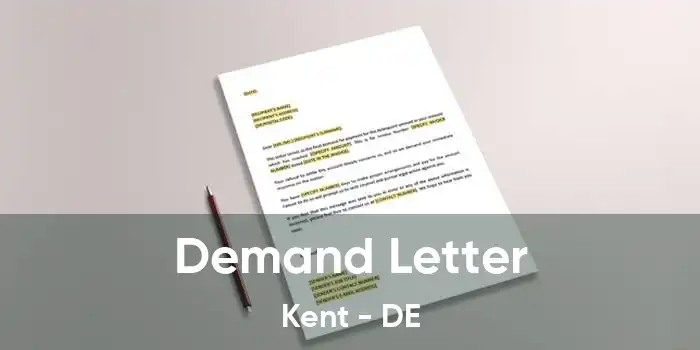  Demand Letter Kent - DE
