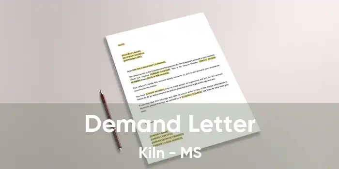 Demand Letter Kiln - MS