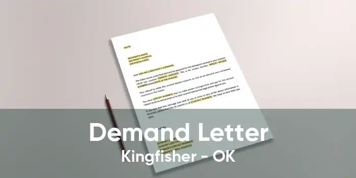 Demand Letter Kingfisher - OK
