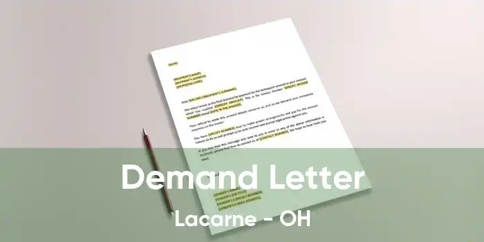 Demand Letter Lacarne - OH