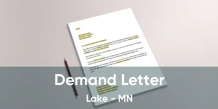  Demand Letter Lake - MN