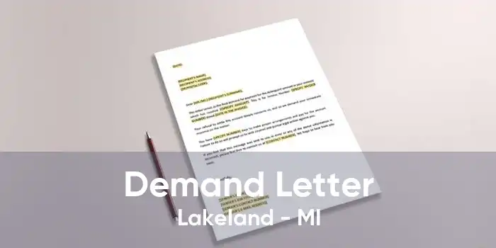 Demand Letter Lakeland - MI