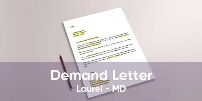 Demand Letter Laurel - MD