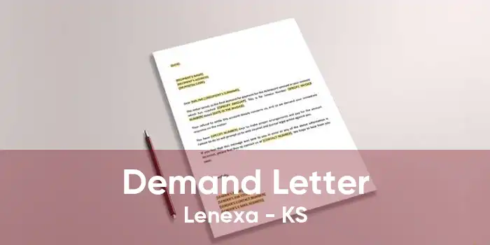 Demand Letter Lenexa - KS